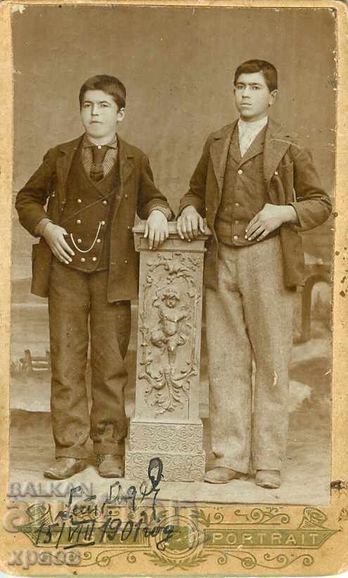 OLD PHOTOGRAPH - CARDBOARD - 15.08.1901 – M1046