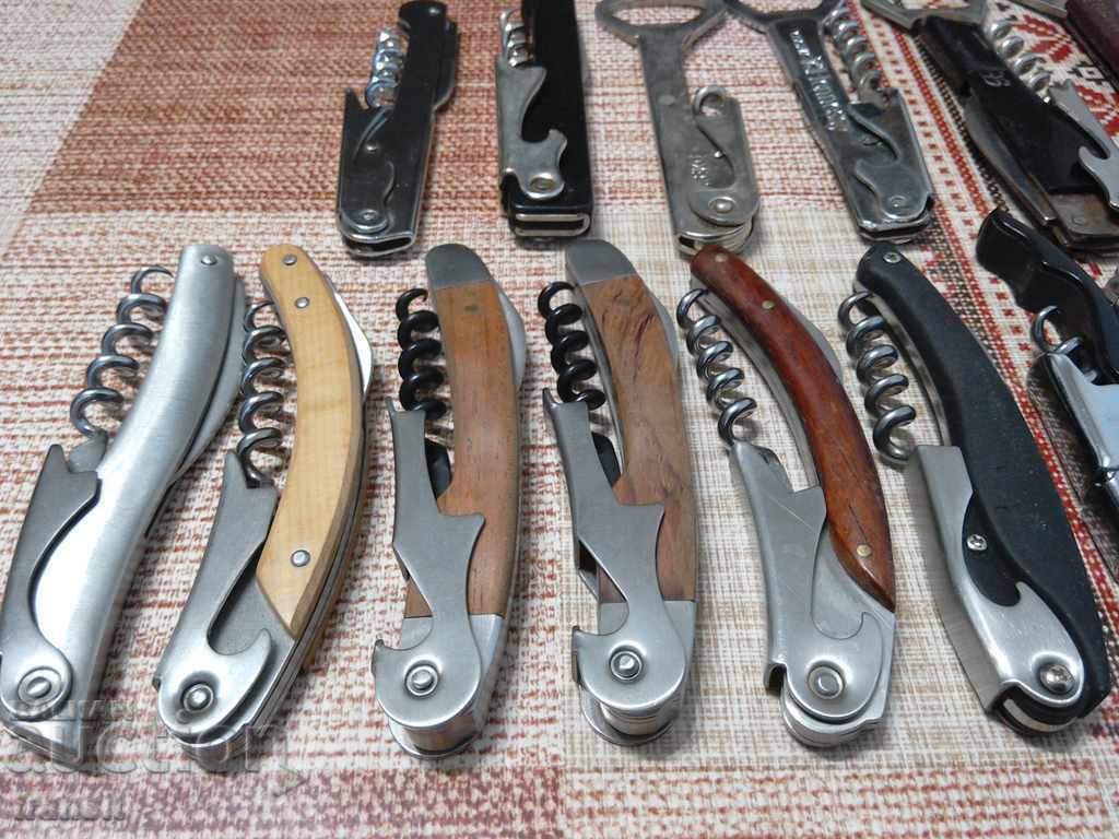 Corkscrews, professional wine, sommelier 17 pcs. with price 189.00 BGN | € 96.63 Corkscrews, professional wine, sommelier 17 pcs. with price 189.00 BGN | € 96.63