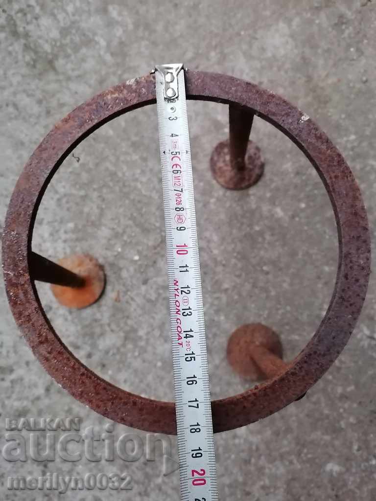 Saek, pistachio, wrought iron, hearth - 6 Saek, pistachio, wrought iron, hearth - 6