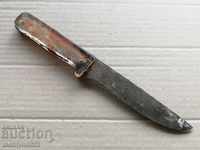 Παλιό μαχαίρι λεπίδας στιλέτου