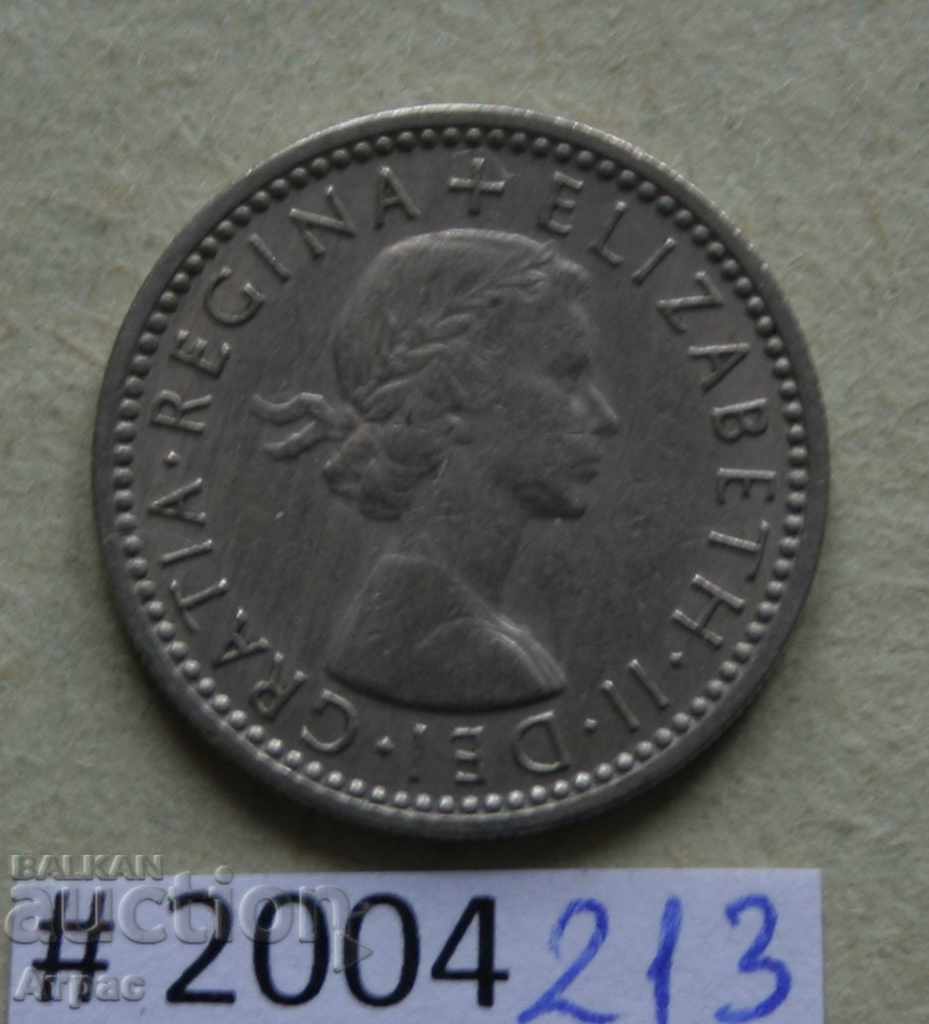 6 пенса 1962 Великобритания с цена € 0.26 | 0.51 лв. 6 пенса 1962 Великобритания с цена € 0.26 | 0.51 лв.
