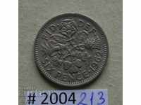 6 pence 1962 Great Britain
