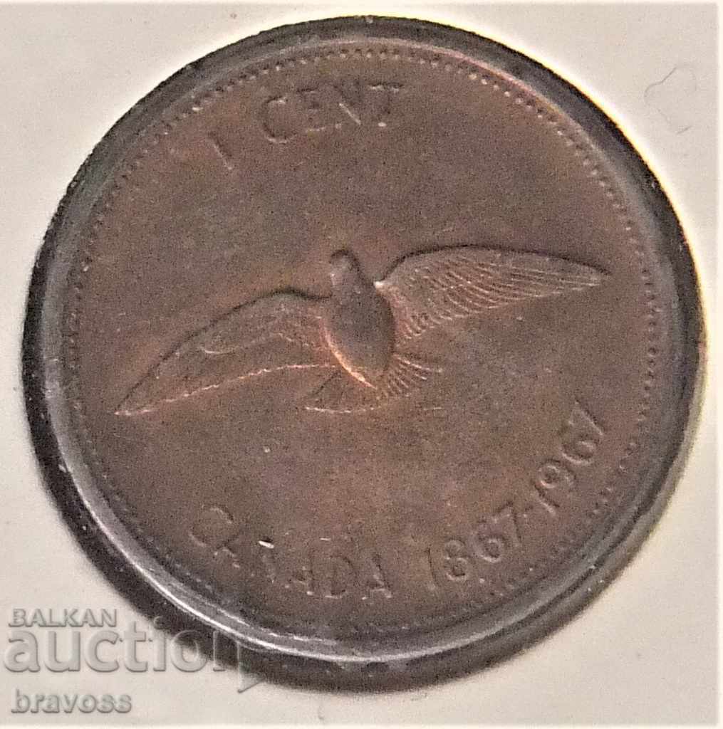 Canada - 1 c. -1867 - 1967