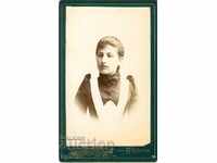 СТАРА ФОТОГРАФИЯ - КАРТОН - О.МАРКОЛЕСКО – В.ТЪРНОВО - М1419