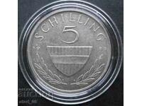 Austria 5 Shillings 1989