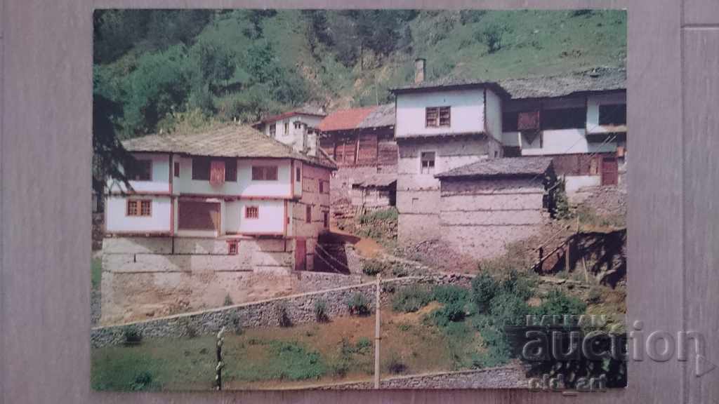 Postcard - Shiroka Laka village