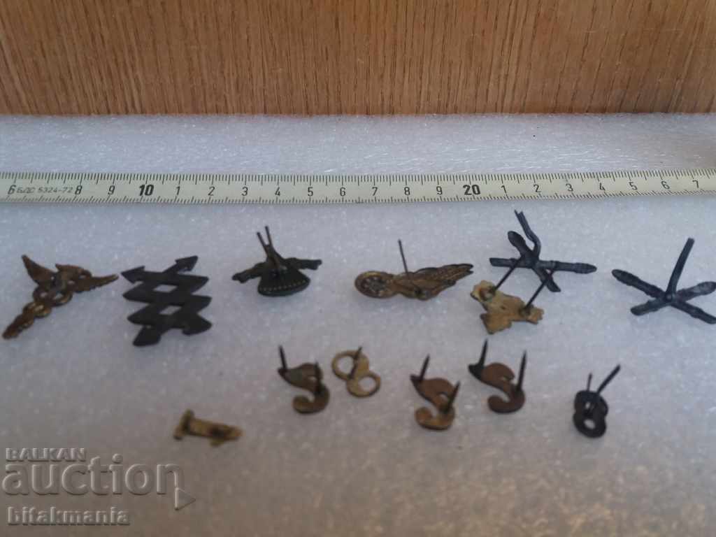 Lot of old monograms - read the terms of the auction with price 28.99 BGN | € 14.82 Lot of old monograms - read the terms of the auction with price 28.99 BGN | € 14.82