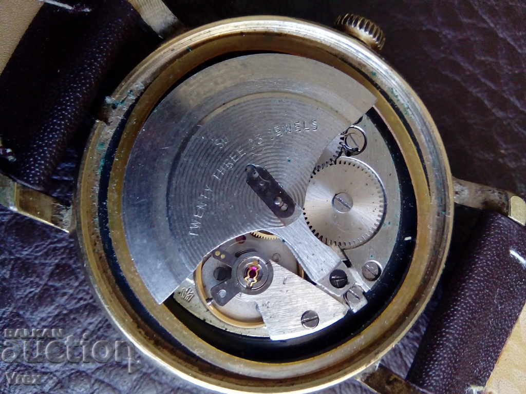 Gold-plated watch POLJOT / POLJOT automatic - 7 Gold-plated watch POLJOT / POLJOT automatic - 7