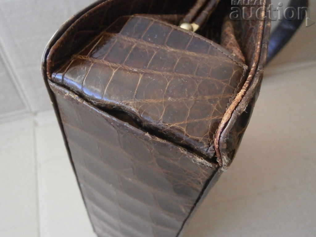 Punga de crocodil din piele crocodilă - 6 Punga de crocodil din piele crocodilă - 6