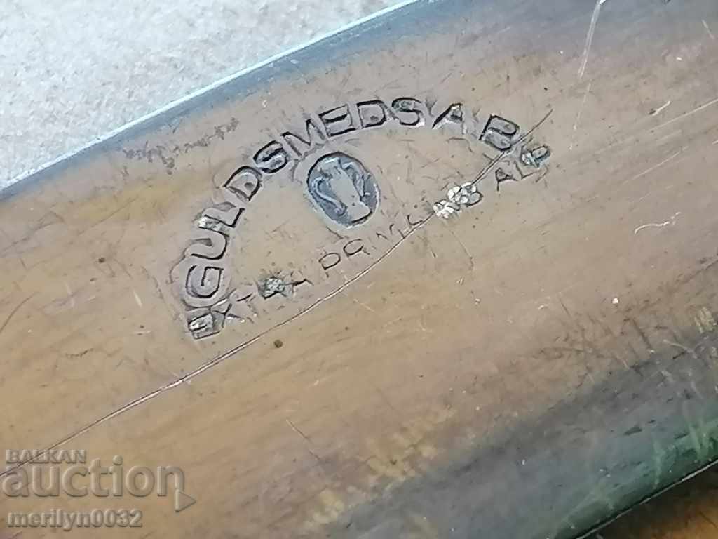 Old Markov knife silver or silver-plated blade RARE with price 64.00 BGN | € 32.72 Old Markov knife silver or silver-plated blade RARE with price 64.00 BGN | € 32.72