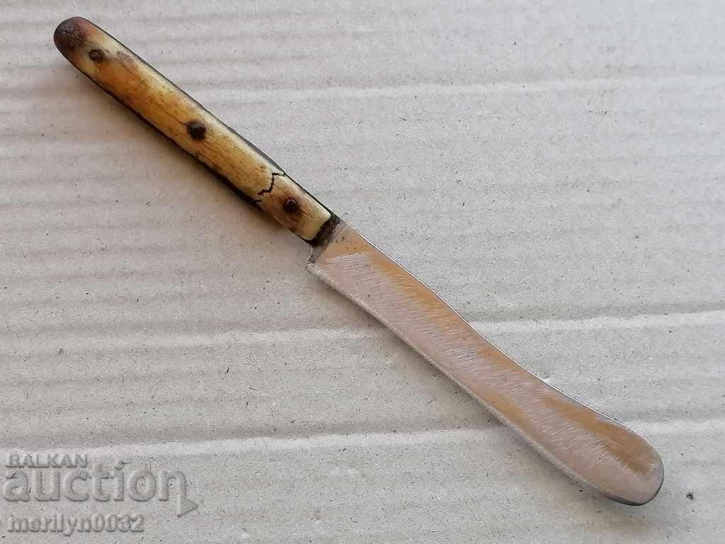 Old Bulgarian knife STAINLESS STEEL blade knife with price 45.00 BGN | € 23.01 Old Bulgarian knife STAINLESS STEEL blade knife with price 45.00 BGN | € 23.01