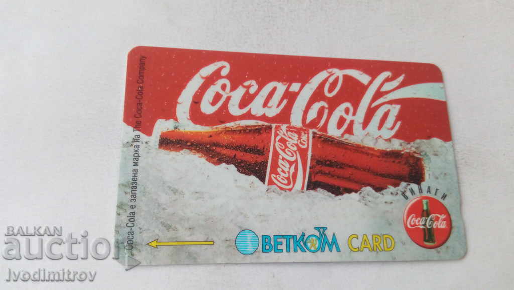 Betkom Coca-Cola calling card