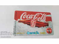 Card de vizită Betkom Coca-Cola