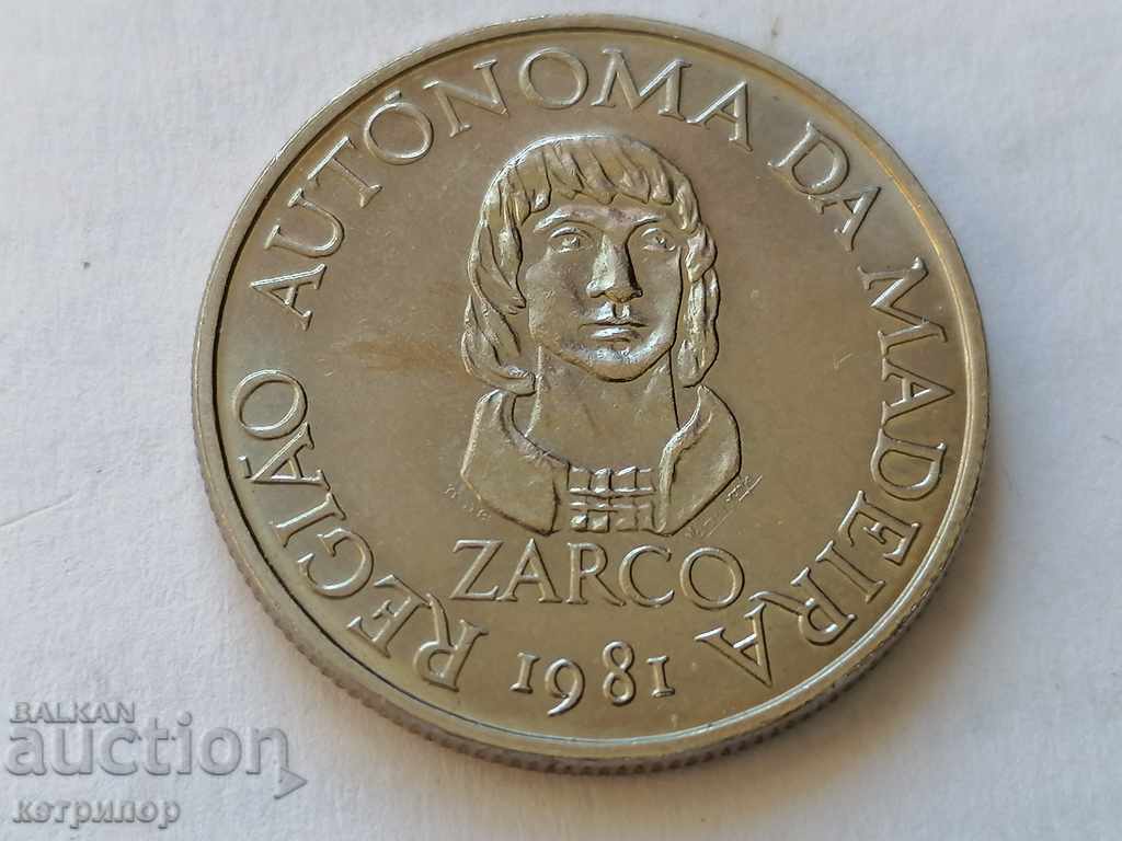 25 Escudo Madeira 1981 with price 19.00 BGN | € 9.71