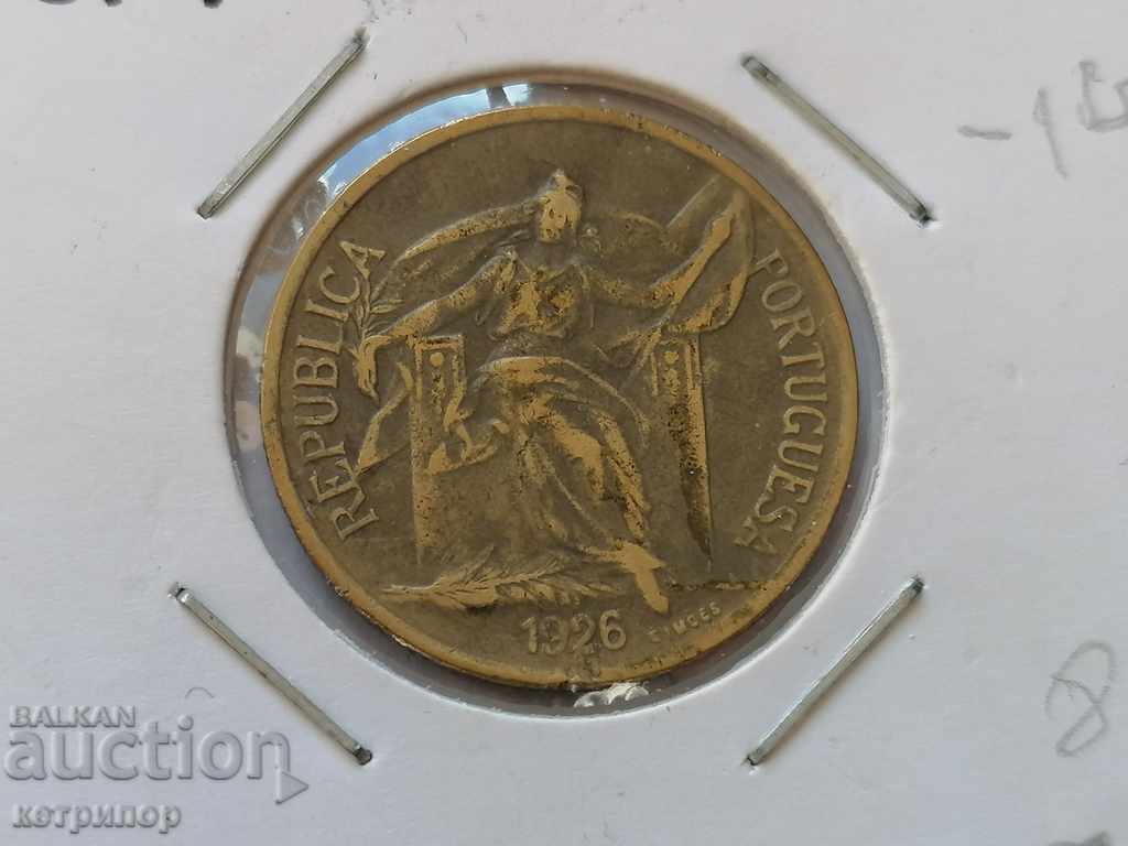 50 centavos Portugal 1926 with price 14.00 BGN | € 7.16