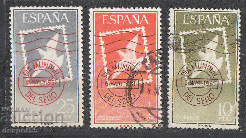 1961. Spania. Ziua timbrului poștal.