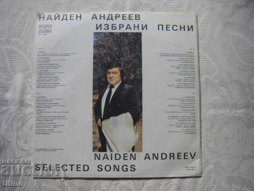 Delivery of WTA 11458 - Selected songs. Found Andreev Delivery of WTA 11458 - Selected songs. Found Andreev