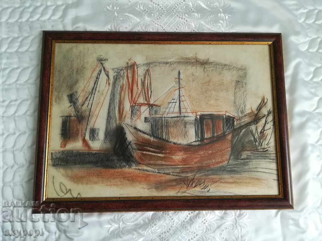 PICTURE LANDSCAPE - BOATS with price 95.00 BGN | € 48.57 PICTURE LANDSCAPE - BOATS with price 95.00 BGN | € 48.57