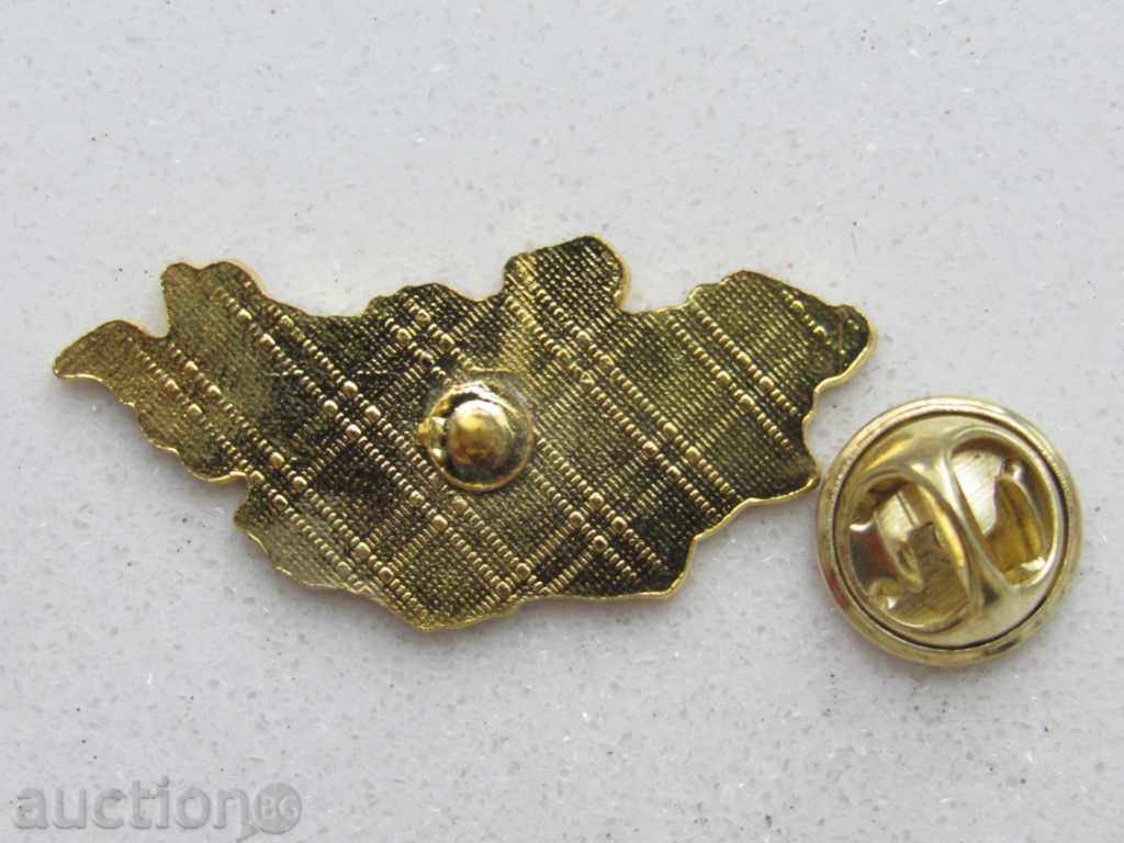 Auction Mongolia badge card Auction Mongolia badge card