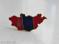 Mongolia badge card