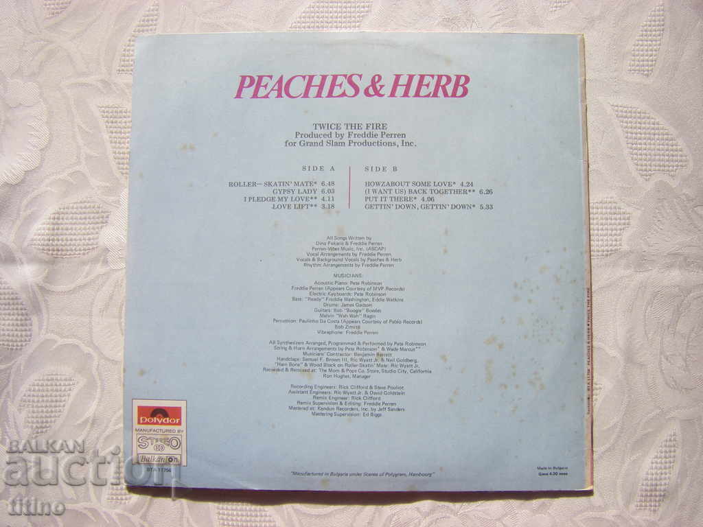 Delivery of WTA 11756 - Double fire. Peachis and Herb Delivery of WTA 11756 - Double fire. Peachis and Herb