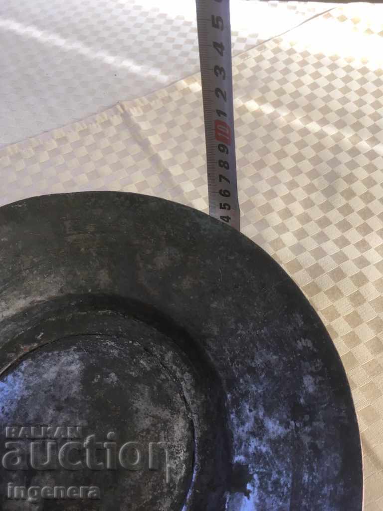 TASS DISH PANIC LID COPPER ANTIQUE DISH - 5 TASS DISH PANIC LID COPPER ANTIQUE DISH - 5