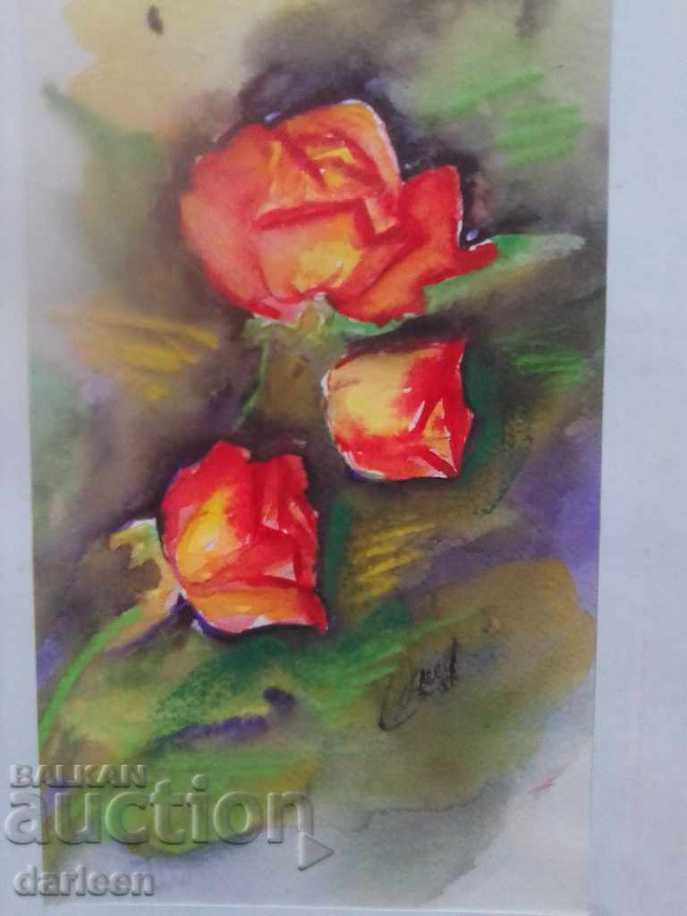 Ένα κλαδί τριαντάφυλλου, Paola Stoeva