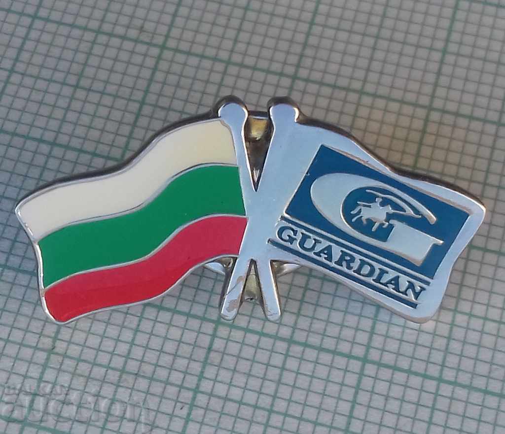 9520 Badges - Bulgaria flag Guardian - clip 9520 Badges - Bulgaria flag Guardian - clip