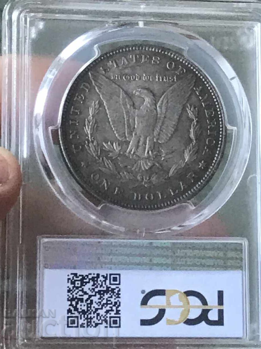 USA America 1 Morgan Dollar 1896 Silver PCGS MS 63 with price 540.00 BGN | € 276.10 USA America 1 Morgan Dollar 1896 Silver PCGS MS 63 with price 540.00 BGN | € 276.10