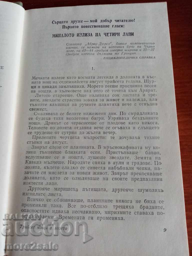 Auction  NIKOLAI ZADURIN - THIRTY NIGHTS IN THE VINEYARD - 1987 - 376 PAGE