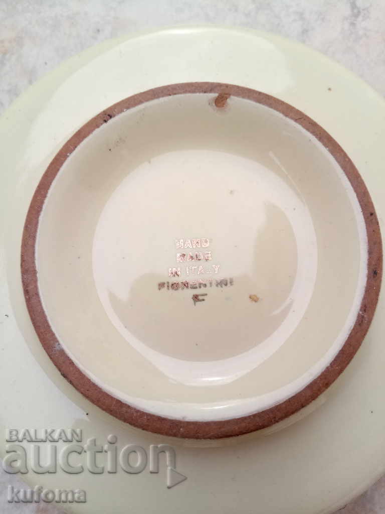 Auction  Old Italian ashtray