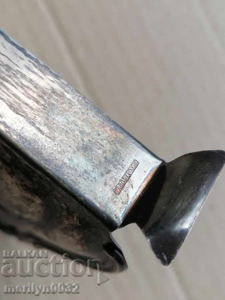 Silver plated napkin Art Deco - 6 Silver plated napkin Art Deco - 6