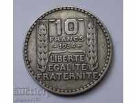 10 Φράγκα Ασημένιο Γαλλία 1934 - Ασημένιο νόμισμα #3