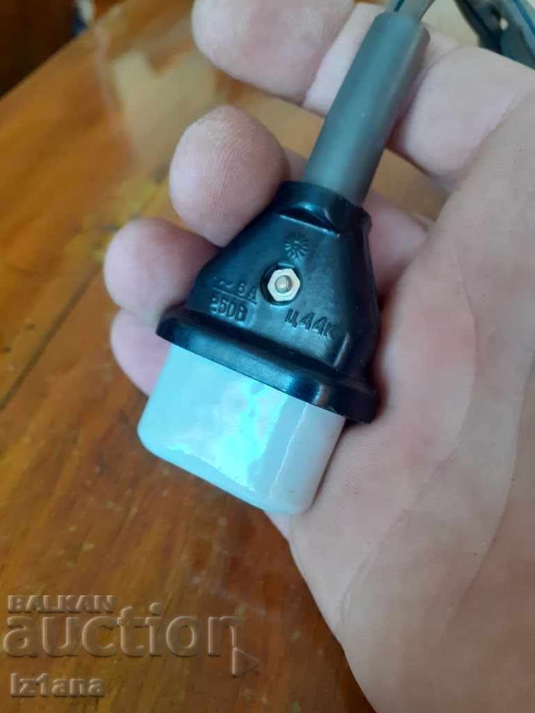 Old power cord, Connector cord with price 15.00 BGN | € 7.67 Old power cord, Connector cord with price 15.00 BGN | € 7.67