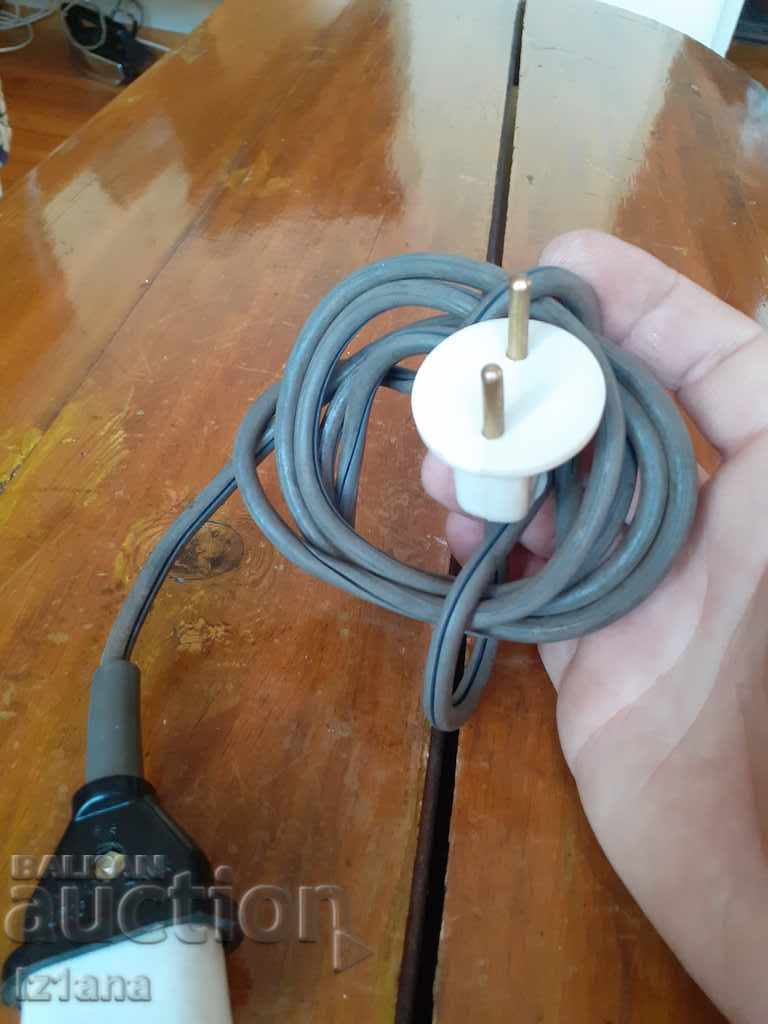 Auction Old power cord, Connector cord Auction Old power cord, Connector cord