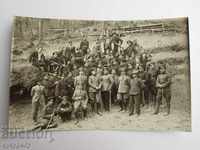 Old old photo of military from the Kingdom of Bulgaria