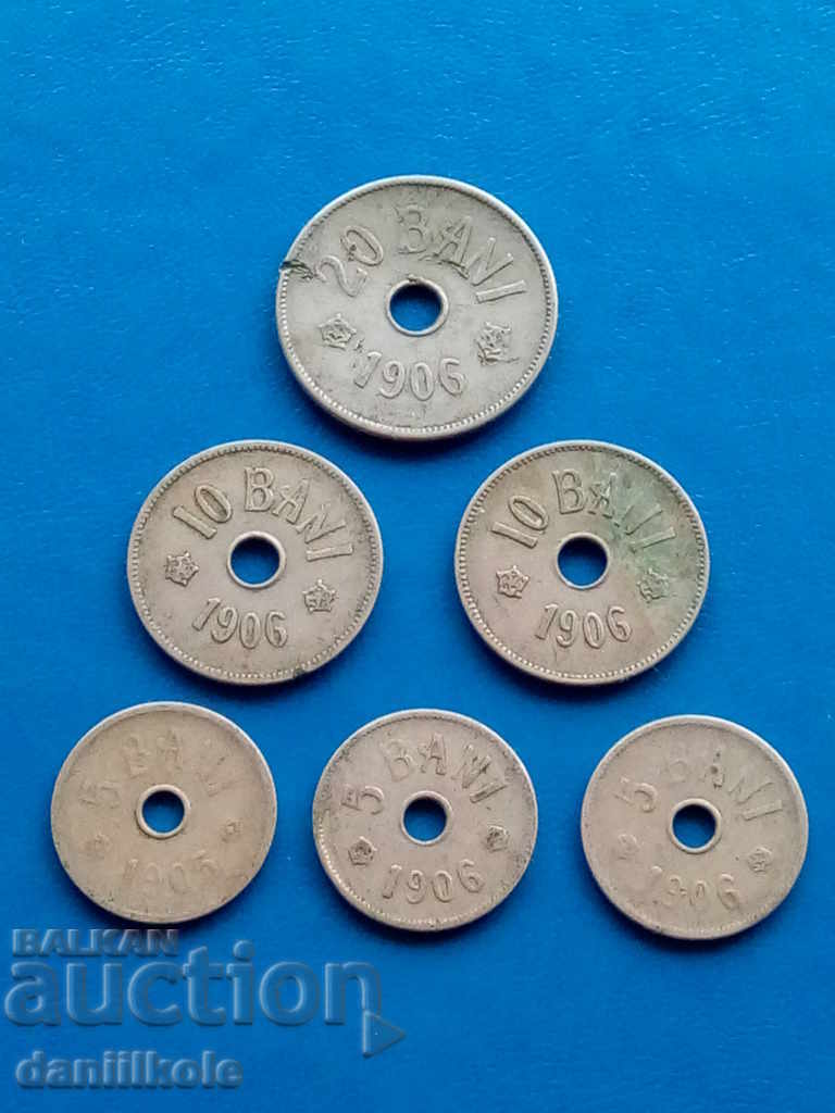 Auction  * $ * Y * $ * THE ROMANIAN LOT of 5 10 and 20 BATHROOMS - 1905 and 1906 * $ * Y * $ *