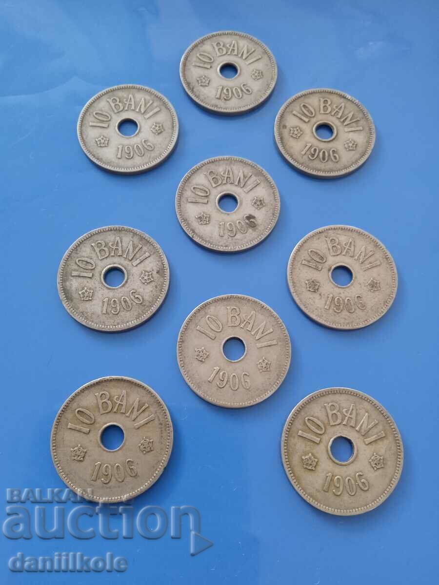 *$*Y*$* ROMANIA LOT OF 10 BATHS - 1906 - EXCELLENT *$*Y*$* with price 19.90 BGN | € 10.17 *$*Y*$* ROMANIA LOT OF 10 BATHS - 1906 - EXCELLENT *$*Y*$* with price 19.90 BGN | € 10.17