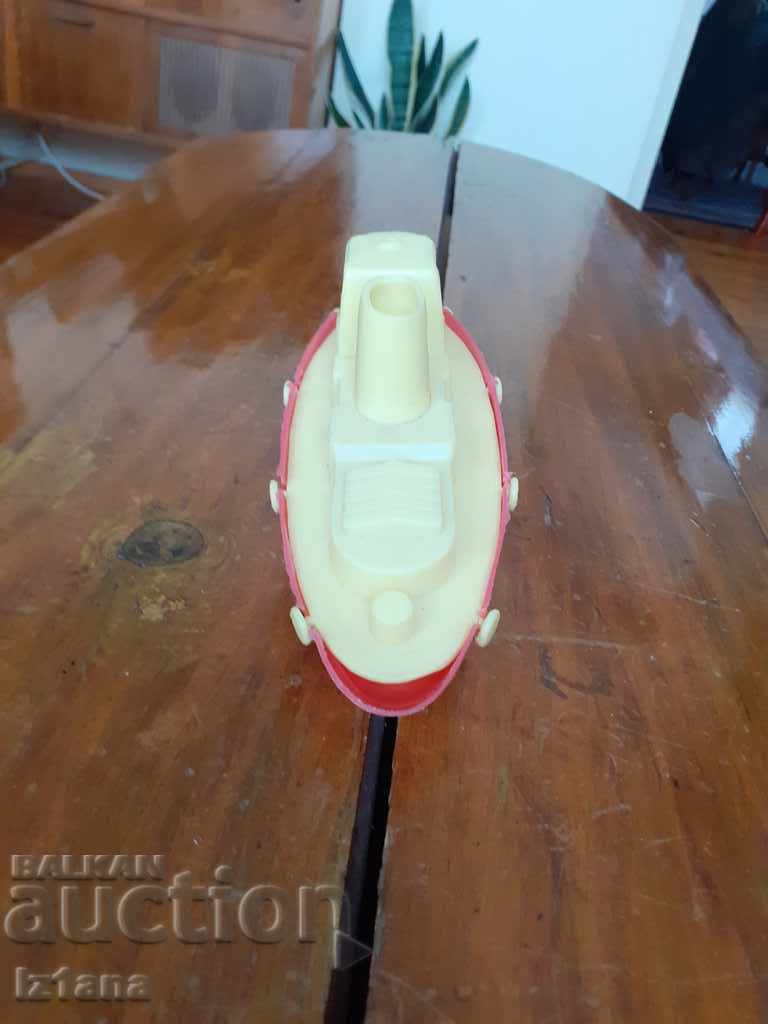 Delivery of Old toy ship, small boat Delivery of Old toy ship, small boat
