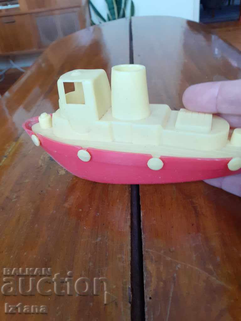 Old toy ship, small boat - 7 Old toy ship, small boat - 7