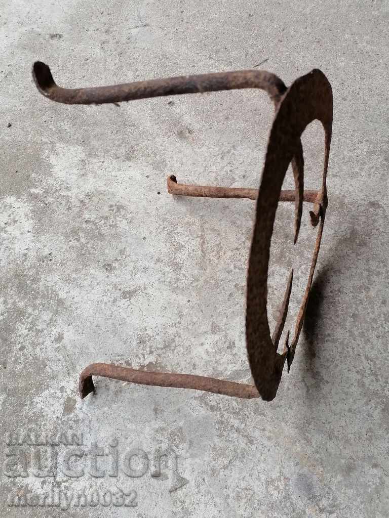 Delivery of Antique wrought iron stove, hearth, grill, wrought iron Delivery of Antique wrought iron stove, hearth, grill, wrought iron