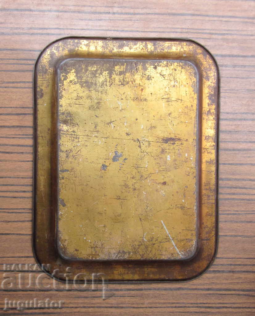 Kingdom of Bulgaria old military tray with Tsar Boris in uniform - 5 Kingdom of Bulgaria old military tray with Tsar Boris in uniform - 5