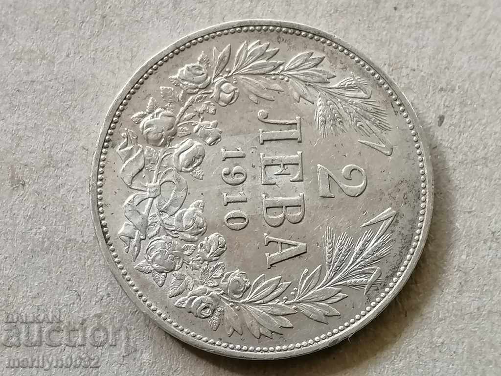Auction Coin BGN 2 1910 Kingdom of Bulgaria silver Auction Coin BGN 2 1910 Kingdom of Bulgaria silver