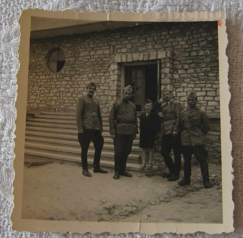 TOPOLOVGRAD OFFICERS 1941 PHOTO