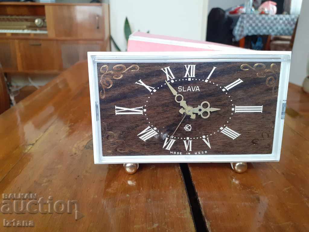 Desktop Clock, Alarm Clock, SLAVA with price 20.00 BGN | € 10.23 Desktop Clock, Alarm Clock, SLAVA with price 20.00 BGN | € 10.23