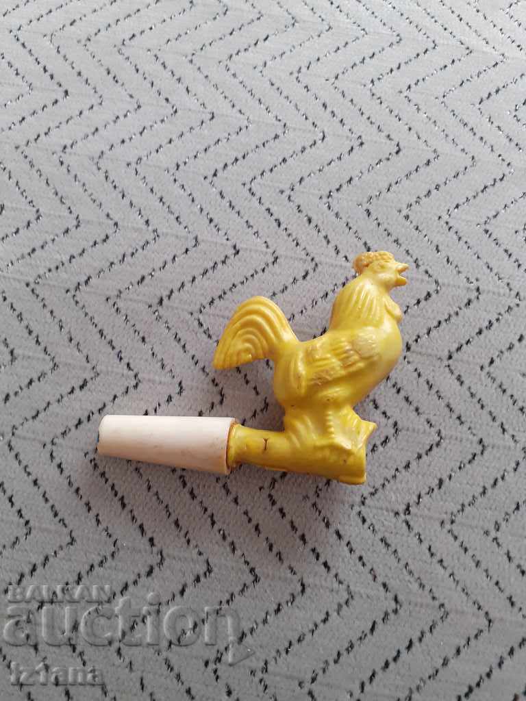 Old children's whistle Rooster