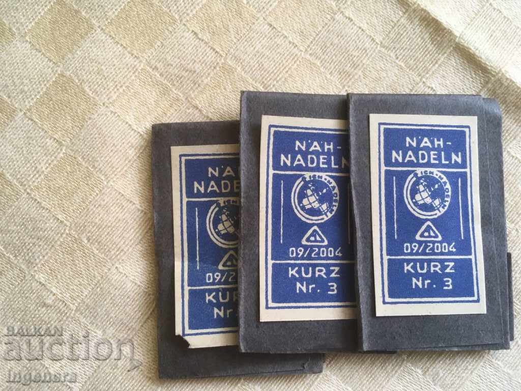 Auction NEEDLE SEWING NEEDLES GERMAN NEW-400 PCS Auction NEEDLE SEWING NEEDLES GERMAN NEW-400 PCS