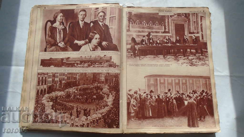 OLD HUNGARIAN MAGAZINE - Pesti Napló with price 130.50 BGN | € 66.72