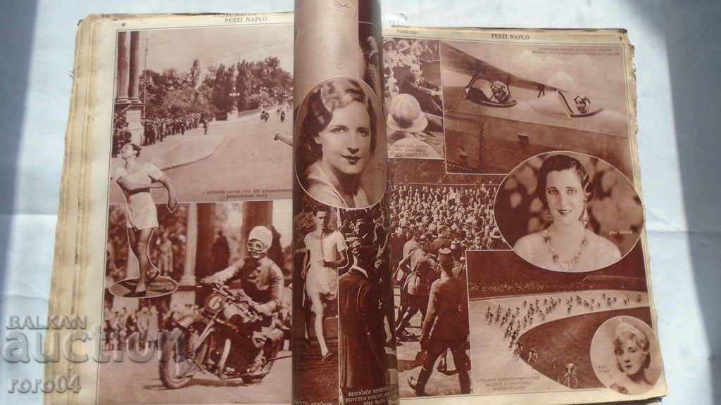 Delivery of OLD HUNGARIAN MAGAZINE - Pesti Napló