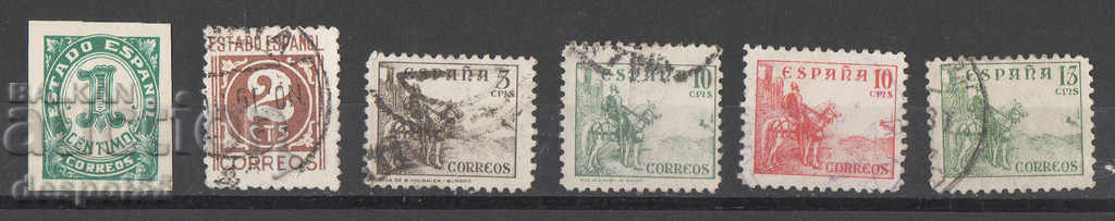 1936-39. Spania. Seria definitivă.
